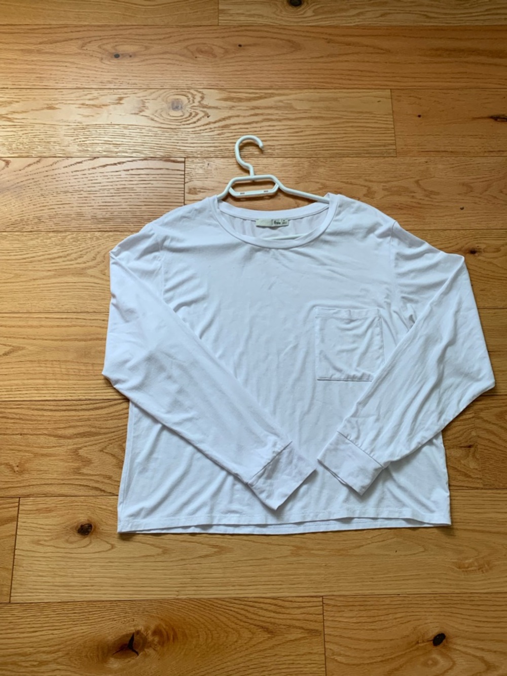 PICK ANY 3 ITEMS FOR $10 - WILFRED WHITE LONG SLEEVE TSHIRT